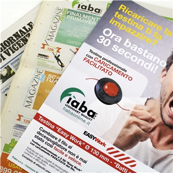 FIABA  |  pagina su quotidiano e locandina